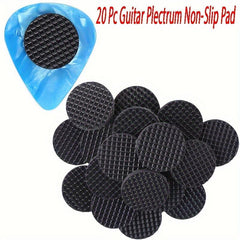 20pcs Guitar Pick Grips Non Slip Pad Durable Reusable