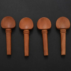 4Pcs 4 4 Violin Fiddle Tuning Peg Set Ebony Date Wood Violin Part