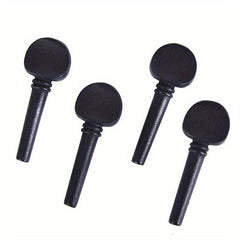 4Pcs 4 4 Violin Fiddle Tuning Peg Set Ebony Date Wood Violin Part