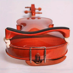 Stripes Wood Violin Shoulder Rest Adjustable Shoulder Pad