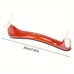 Stripes Wood Violin Shoulder Rest Adjustable Shoulder Pad