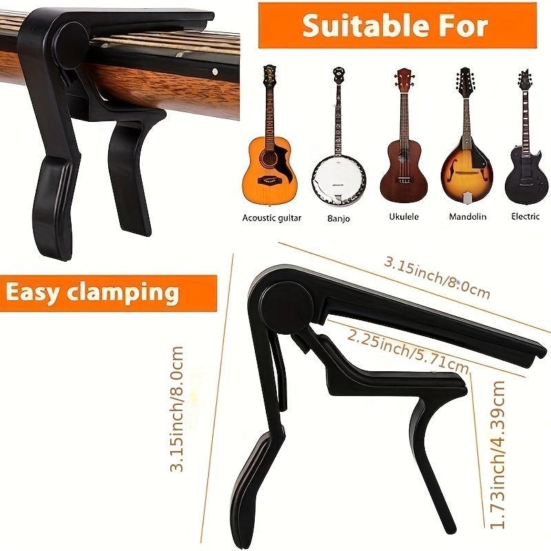 Professional Aluminum Guitar Bass Tuning Clips