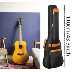 14 Cm Waterproof Acoustic Guitar Bag 420D Oxford Guitar Bag