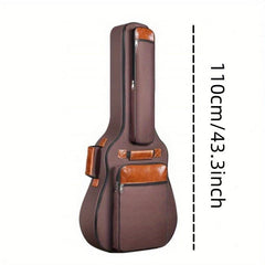 14 Cm Waterproof Acoustic Guitar Bag 420D Oxford Guitar Bag