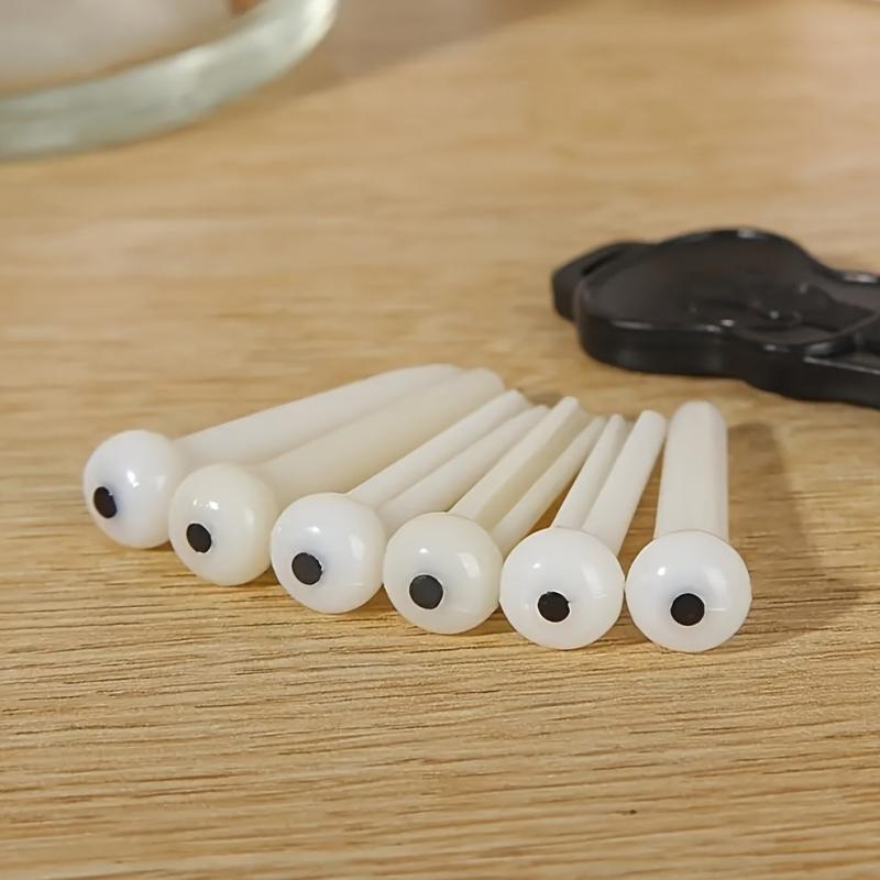 13pcs Guitar Bridge Pins Set with ABS Bass Pins & Puller