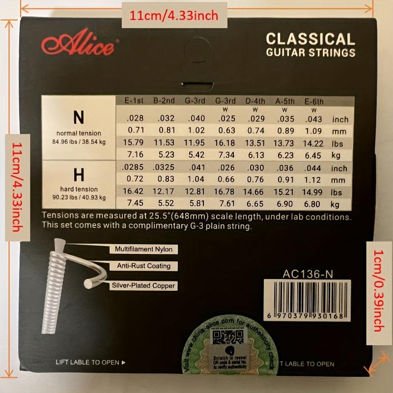 Nylon Classical Guitar String Strings A136 N