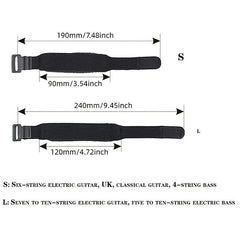 Guitar Fret Mute Wraps - Silence Strings for Guitars, Bass, Ukuleles