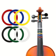 6pcs Violin Finger Guide Stickers 66m Length Cello Fingering Tape