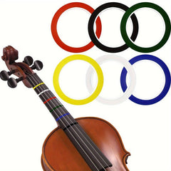 6pcs Violin Finger Guide Stickers 66m Length Cello Fingering Tape