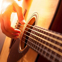 6-Piece Rust Resistant Brass and Red Copper Guitar Strings Set