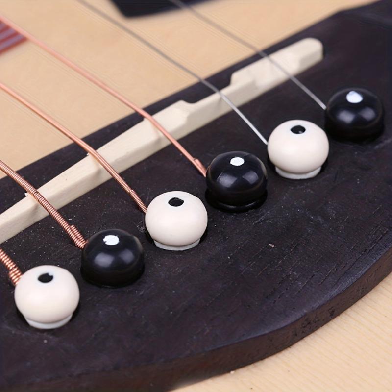 Folk Guitar Peg Remover String Pillow Set
