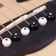 Folk Guitar Peg Remover String Pillow Set