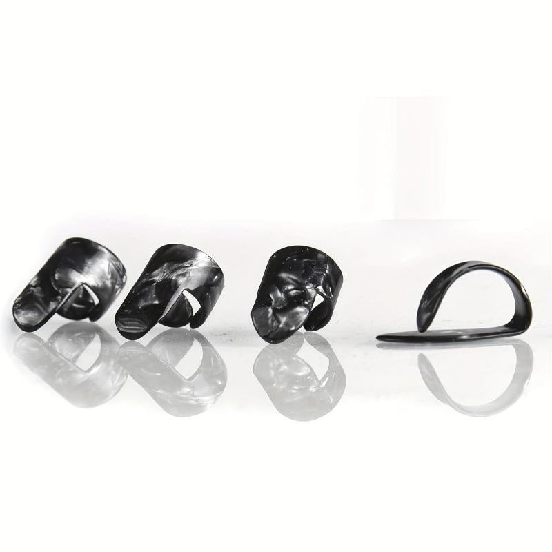 4pcs Thumb & Finger Picks for Guitar Banjo Ukulele