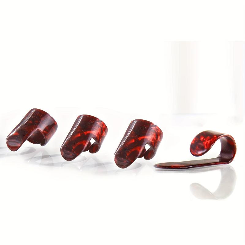 4pcs Thumb & Finger Picks for Guitar Banjo Ukulele