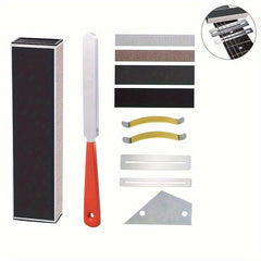 Guitar Fret Crowning File Leveling Beam Luthier Tool Set