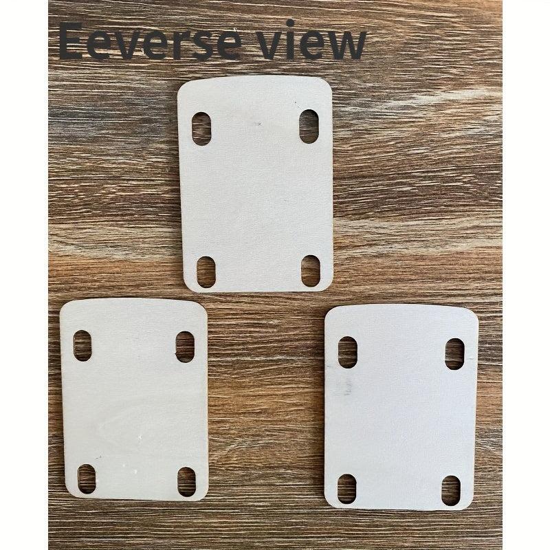 3pcs Guitar Neck Shims 0.25 0.5 1 Degree Guitar Neck Plate Tool