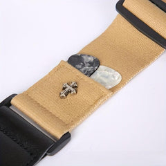 Vintage Cross Guitar Strap for Long Jam Sessions