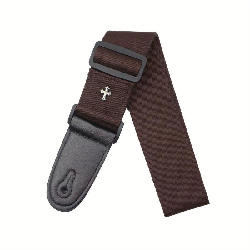 Vintage Cross Guitar Strap for Long Jam Sessions