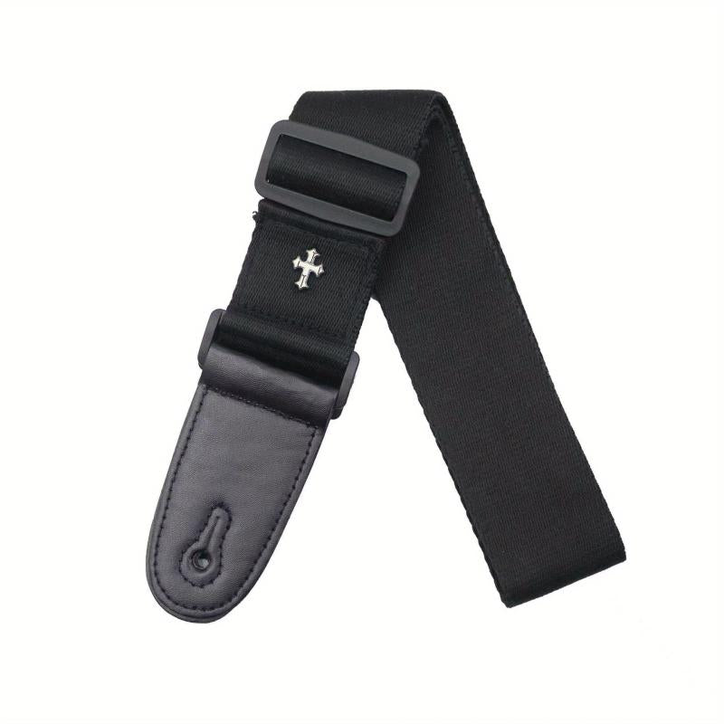 Vintage Cross Guitar Strap for Long Jam Sessions
