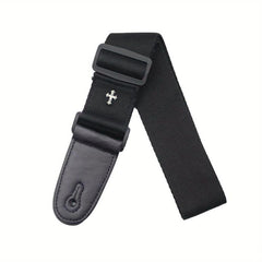 Vintage Cross Guitar Strap for Long Jam Sessions
