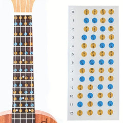 Ukulele Fingerboard Stickers Note Scale Stickers