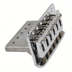6 String Bridge Saddle Tailpiece for Strat Guitar