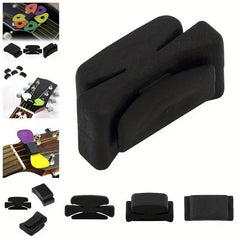 Rubber Guitar HeadStock Mount Pick Holder
