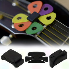 Rubber Guitar HeadStock Mount Pick Holder