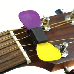 Rubber Guitar HeadStock Mount Pick Holder