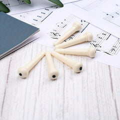 6pcs Guitar Bridge Pins Set with Puller