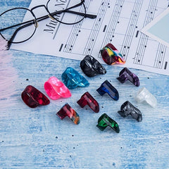 4pcs Finger Picks for Guitar Bass Thumb Fingerstyle Plectrums