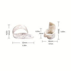 4pcs Finger Picks for Guitar Bass Thumb Fingerstyle Plectrums