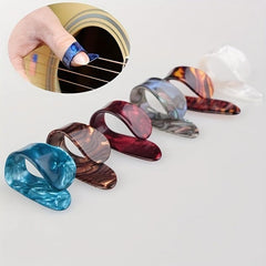 4pcs Finger Picks for Guitar Bass Thumb Fingerstyle Plectrums
