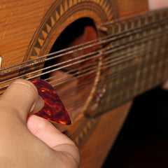 Leather Guitar Picks Holder Keychain Store Carry Picks On the Go