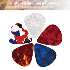 Leather Guitar Picks Holder Keychain Store Carry Picks On the Go