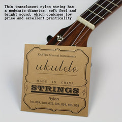 Soft-Tone Ukulele Nylon String Set