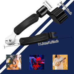3 in 1 Guitar String Winder Cutter & Pin Puller