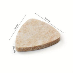 3pcs Wool Felt Ukulele Picks Soft Picks Accessories