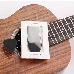 3pcs Wool Felt Ukulele Picks Soft Picks Accessories