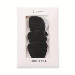 3pcs Wool Felt Ukulele Picks Soft Picks Accessories