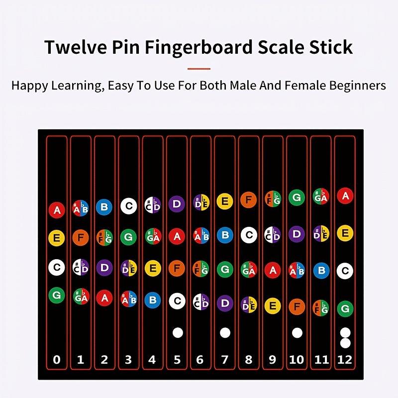 Ukulele Fingerboard Stickers for Fast Learning - 23in & 26in Ukuleles