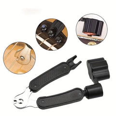3-in-1 Guitar String Trimmer & Winder Tool