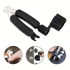 3-in-1 Guitar String Trimmer & Winder Tool