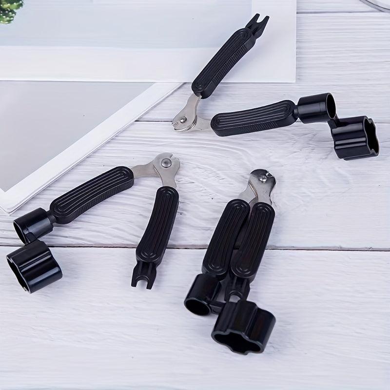 3-in-1 Guitar String Trimmer & Winder Tool