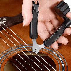 3-in-1 Guitar String Trimmer & Winder Tool
