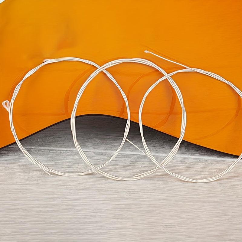 6pcs Nylon Silver Strings Set For Classical Guitar