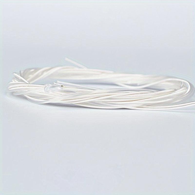 6pcs Nylon Silver Strings Set For Classical Guitar
