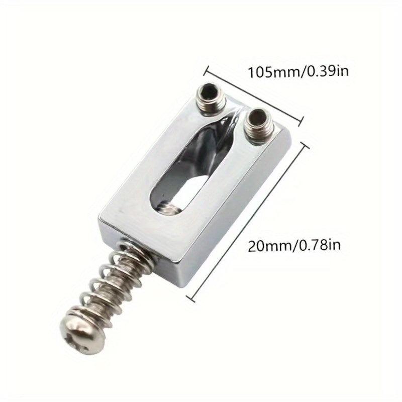 6pcs Guitar Tremolo Saddles Long Life Wear Resistant Guitar Bridge Saddle