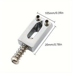 6pcs Guitar Tremolo Saddles Long Life Wear Resistant Guitar Bridge Saddle