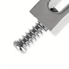 6pcs Guitar Tremolo Saddles Long Life Wear Resistant Guitar Bridge Saddle